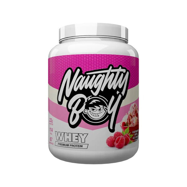 Advanced Whey, Raspberry Ripple Ice Cream, 2010g, Naughty Boy - Vitax.ro