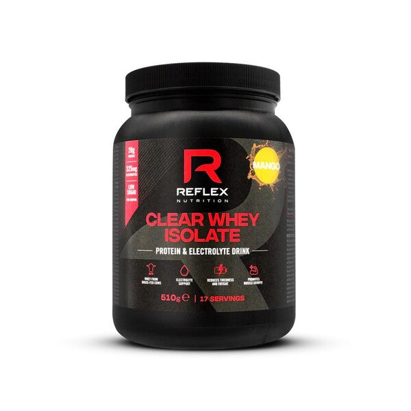 Clear Whey Isolate, Mango, 510g, Reflex Nutrition - Vitax.ro