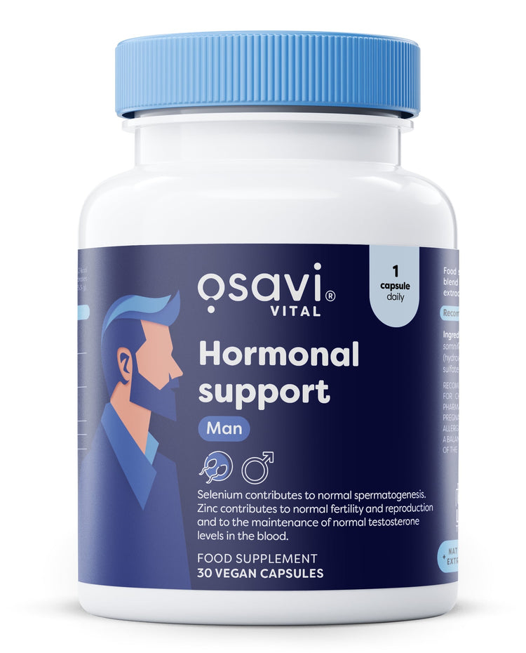 Hormonal Support Man, 30 vegan caps, Osavi - Vitax.ro