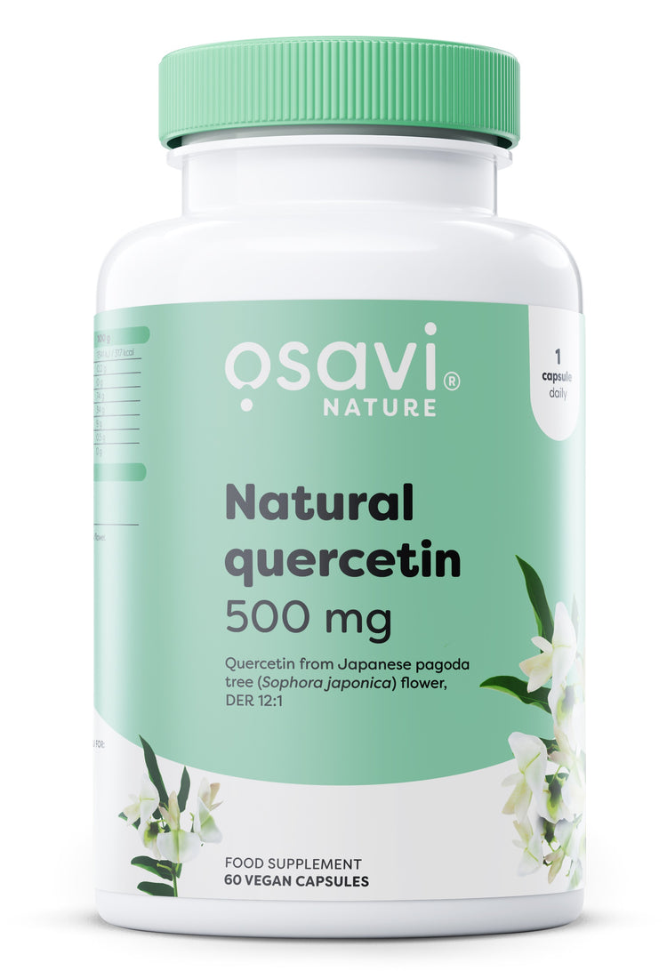 Natural Quercetin, 500mg, 60 vegan caps, Osavi - Vitax.ro
