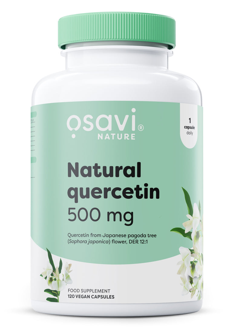 Natural Quercetin, 500mg, 120 vegan caps, Osavi - Vitax.ro