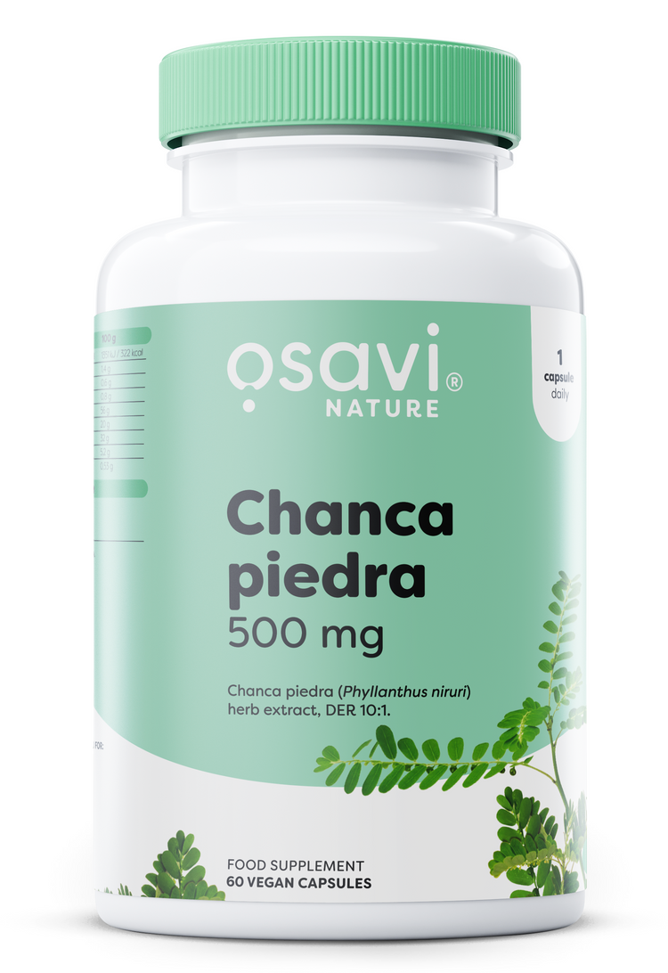 Chanca Piedra, 500mg, 60 vegan caps, Osavi - Vitax.ro