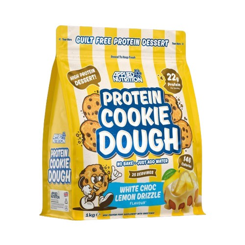 Protein Cookie Dough Dessert, White Choc Lemon Drizzle, 1000g, Applied Nutrition - Vitax.ro