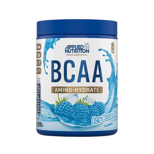 BCAA Amino-Hydrate, Icy Blue Raz, 450g, Applied Nutrition - Vitax.ro