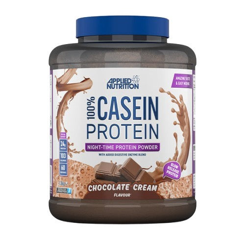 100% Casein Protein, Chocolate Cream, 1800g, Applied Nutrition - Vitax.ro