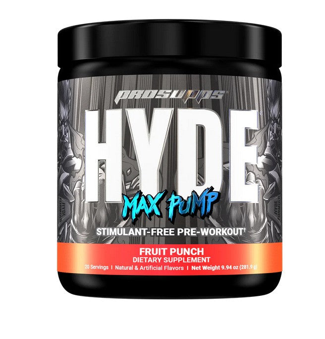 Hyde Max Pump, Fruit Punch, 281g, Pro Supps - Vitax.ro
