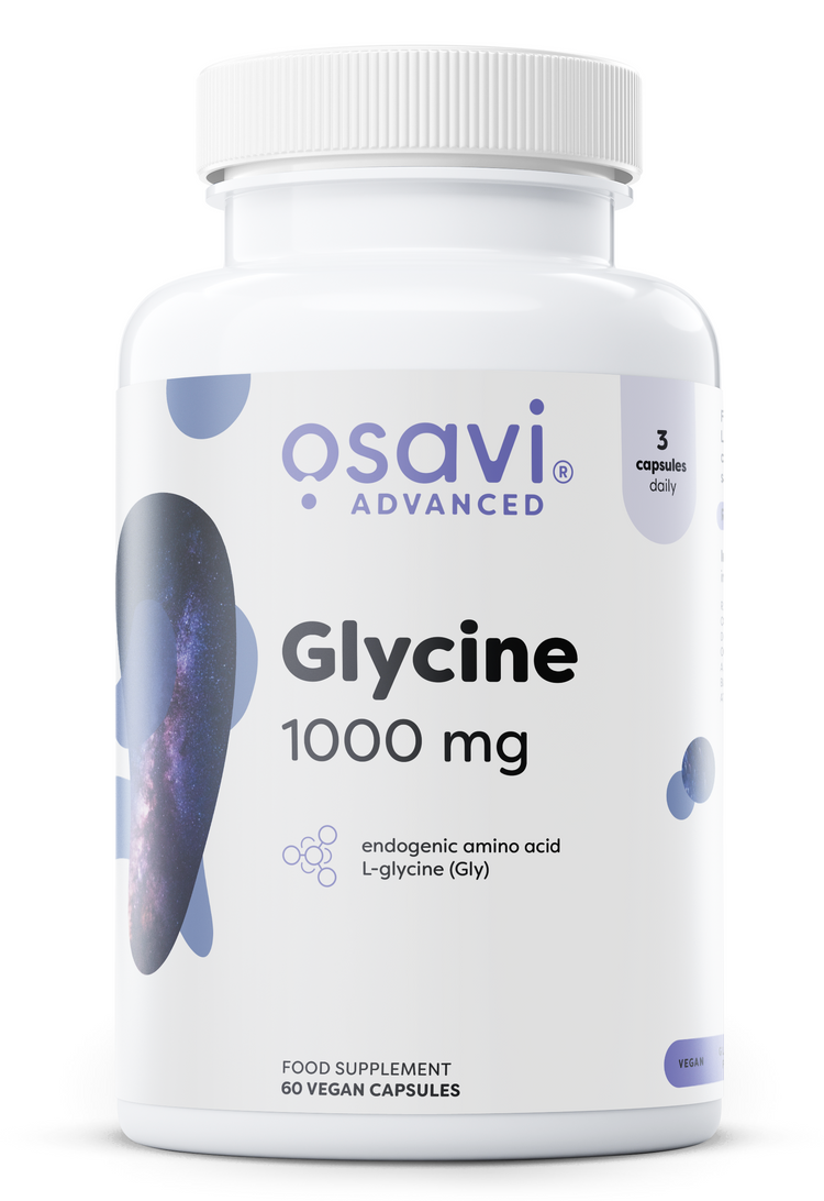 Glycine, 1000mg, 60 vegan caps, Osavi - Vitax.ro