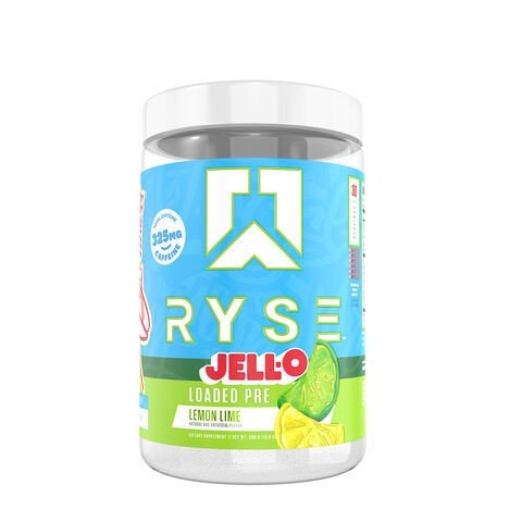 Loaded Pre, Jell-O Lemon Lime, 390g, RYSE - Vitax.ro
