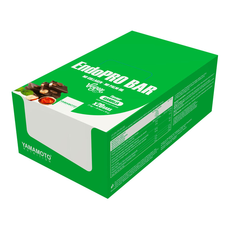 EndoPRO Bar, Gianduja, 20 x 50g, Yamamoto Nutrition - Vitax.ro