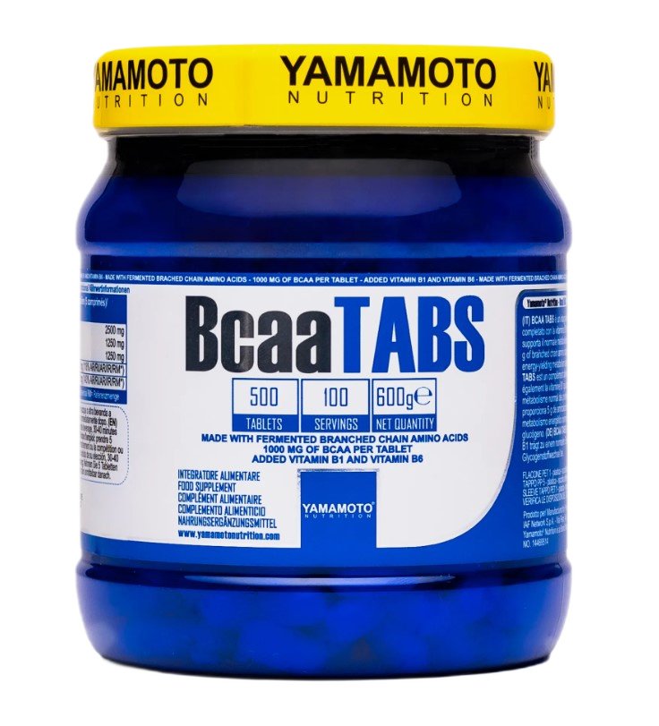 BCAA Tabs, 500 tablets. Yamamoto Nutrition - Vitax.ro