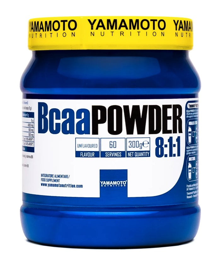 BCAA Powder 8:1:1, Unflavoured, 300g, Yamamoto Nutrition - Vitax.ro