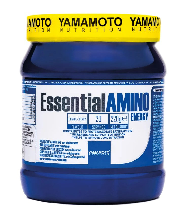 Essential Amino Energy, Orange-Cherry, 220g, Yamamoto Nutrition - Vitax.ro