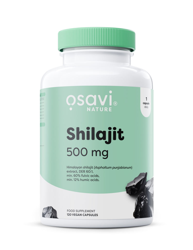 Shilajit, 500mg, 120 vegan caps, Osavi - Vitax.ro