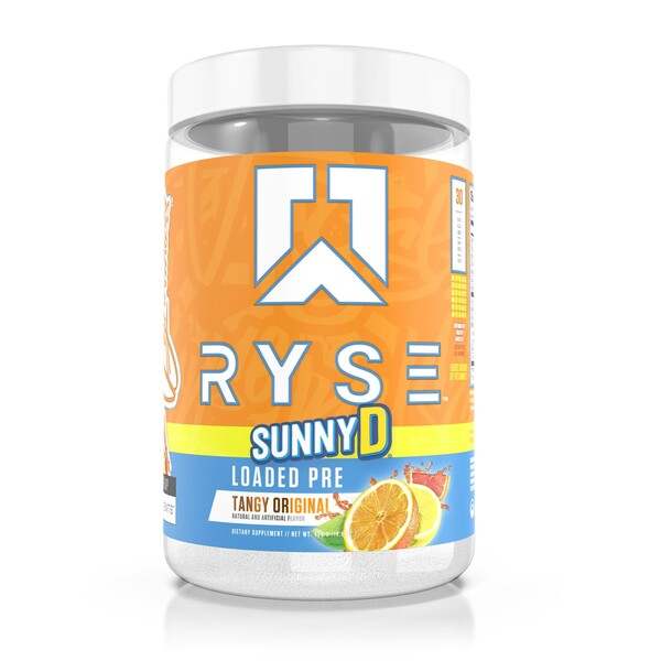 Loaded Pre, Sunny D Tangy Original, 420g, RYSE - Vitax.ro