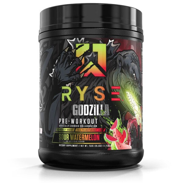 Godzilla Pre-Workout, Sour Watermelon, 752g, RYSE - Vitax.ro