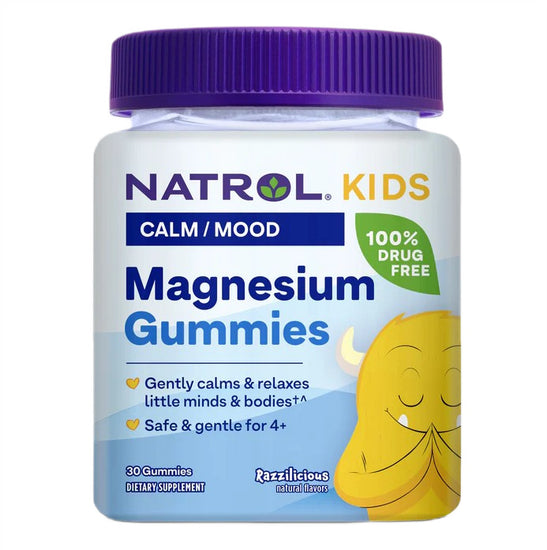 Kids Magnesium Gummies, 30 gummies, Natrol - Vitax.ro