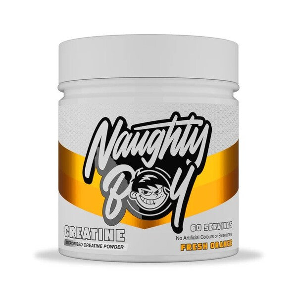 Creatine, Fresh Orange, 300g, Naughty Boy - Vitax.ro