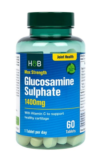 Glucosamine Sulphate, 1400mg, 60 tablets, Holland & Barrett - Vitax.ro