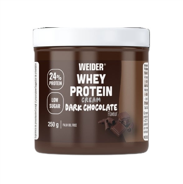 Whey Protein Cream, Dark Chocolate, 250g, Weider - Vitax.ro