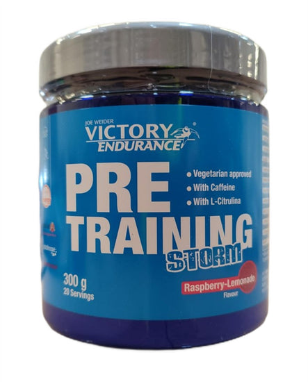 Joe Weider Victory Endurance Pre-training Storm, Raspberry-Lemonade, 300g, Weider - Vitax.ro