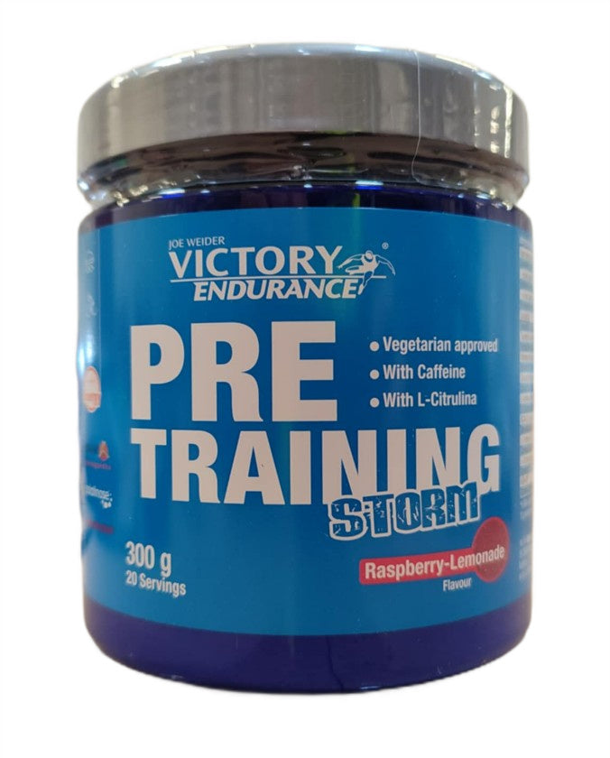 Joe Weider Victory Endurance Pre-training Storm, Raspberry-Lemonade, 300g, Weider - Vitax.ro