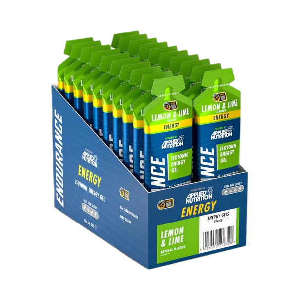 Endurance Energy Isotonic Energy Gel, Lemon & Lime, 20 x 60g, Applied Nutrition - Vitax.ro