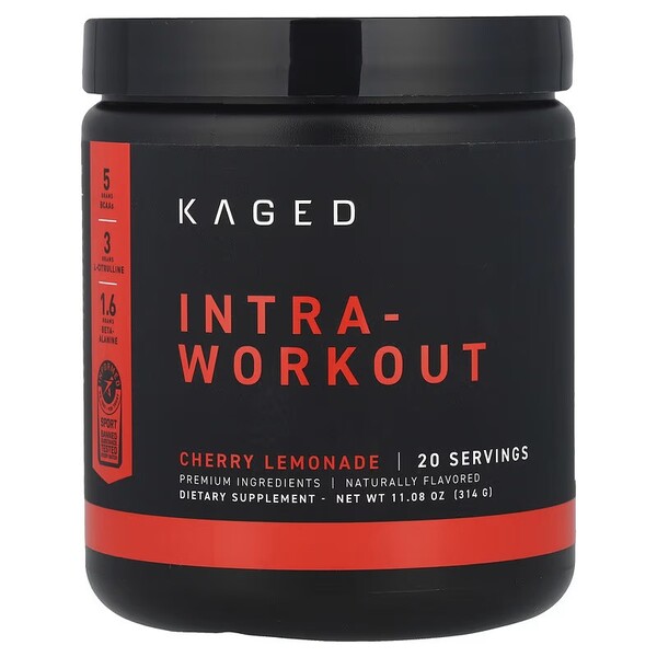Intra-Workout, Cherry Lemonade, 314g, Kaged Muscle - Vitax.ro