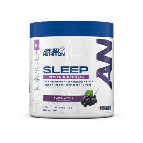 Agewell 40+ Sleep, Black Grape, 300g, Applied Nutrition - Vitax.ro