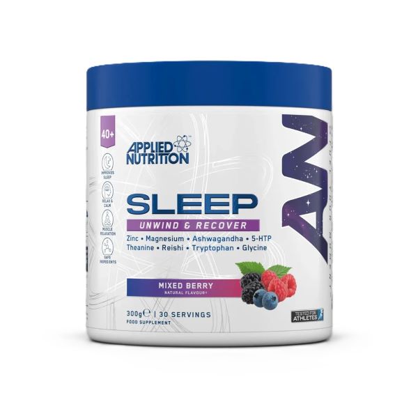 Agewell 40+ Sleep, Mixed Berries, 300g, Applied Nutrition - Vitax.ro