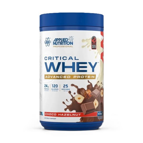 Critical Whey, Choco Hazelnut, 825g, Applied Nutrition - Vitax.ro