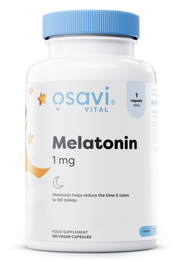Melatonin, 1mg, 120 vegan caps, Osavi - Vitax.ro