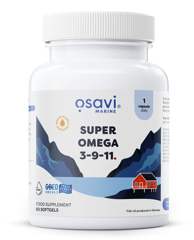 Super Omega 3-9-11 - 60 softgels - Vitax.ro