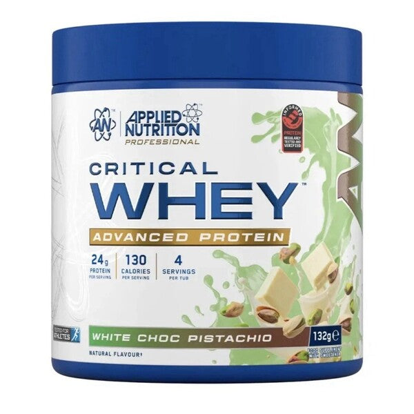 Critical Whey, White Choc Pistachio, 132g (4 servings), Applied Nutrition - Vitax.ro