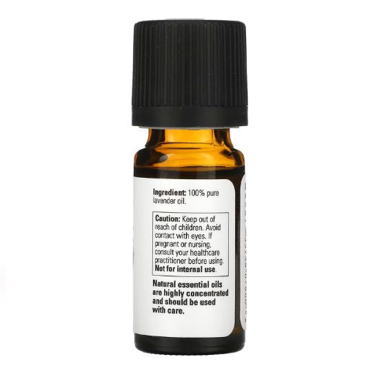 Essential Oil, Lavender Oil 100% Pure, 10 ml, NOW Foods - Vitax.ro
