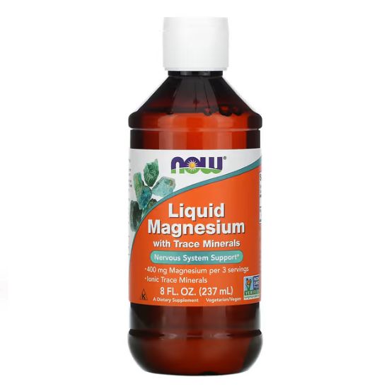 Liquid Magnesium, 237 ml, NOW Foods - Vitax.ro