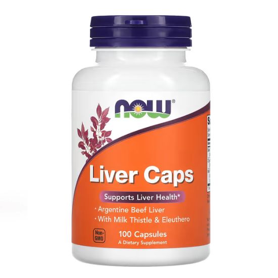 Liver Caps, 100 caps, NOW Foods - Vitax.ro