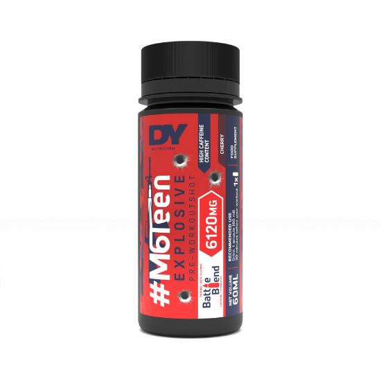 #M6Teen Explosive Pre-Workout Shot, Cherry, 12 x 60ml, Dorian Yates - Vitax.ro