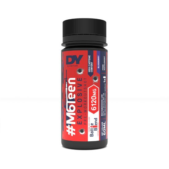 #M6Teen Explosive Pre-Workout Shot, Blueberry - 12 x 60ml, Dorian Yates - Vitax.ro
