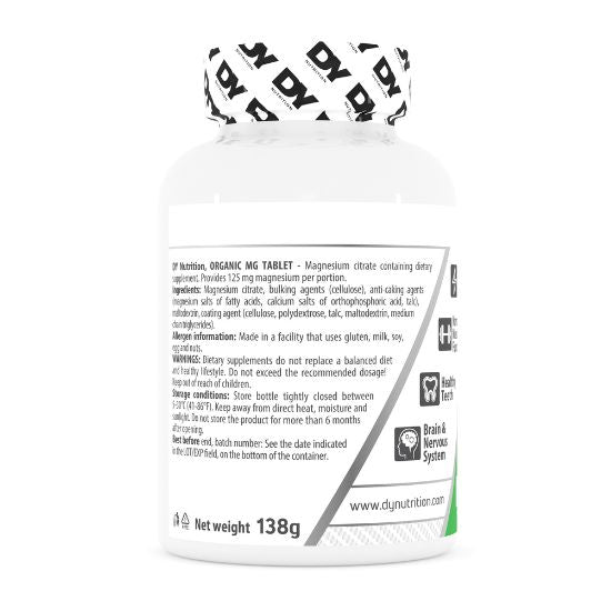 Magnesium Organic, 90 tabs, Dorian Yates - Vitax.ro