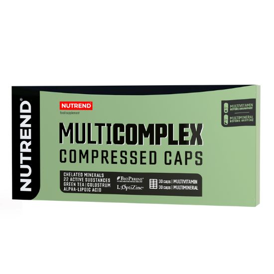 MultiComplex Compressed Caps , 60 caps, Nutrend - Vitax.ro