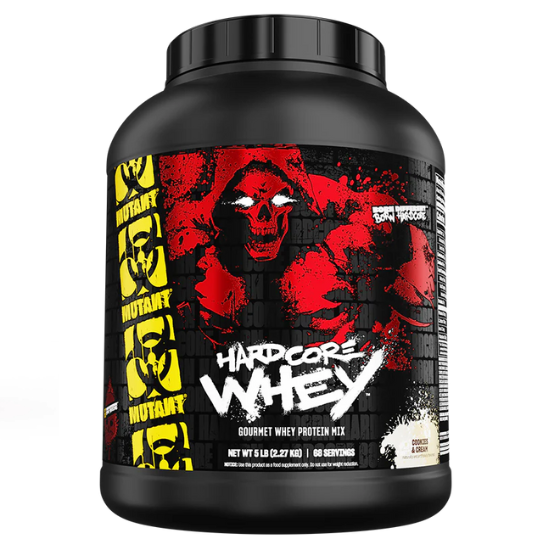 Hardcore Whey, Cookies & Cream, 2270g, Mutant - Vitax.ro