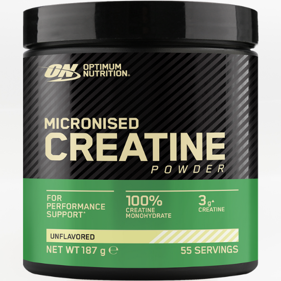 Micronised Creatine Powder, 187g, Optimum Nutrition - Vitax.ro