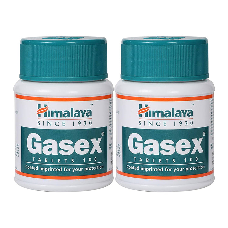Pachet Gasex, 100 tabs, Himalaya Herbal - Vitax.ro