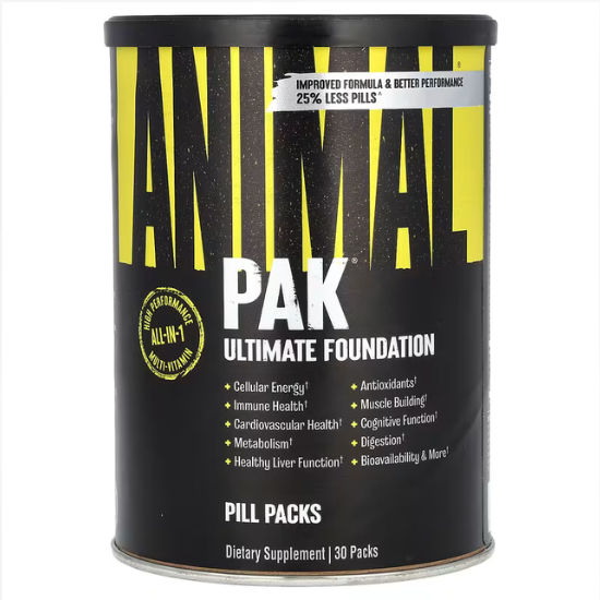 Animal Pak, Packs, 30 packs, Universal Nutrition - Vitax.ro