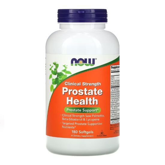 Prostate Health Clinical Strength, 180 softgels, NOW Foods - Vitax.ro