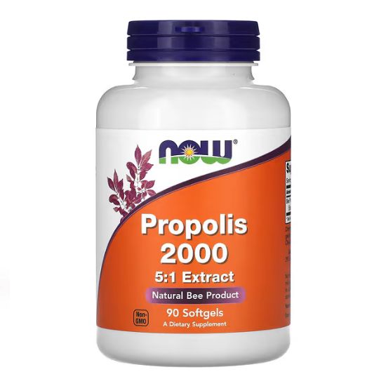 Propolis 2000 5:1 Extract, 90 Capsule Moi, NOW Foods