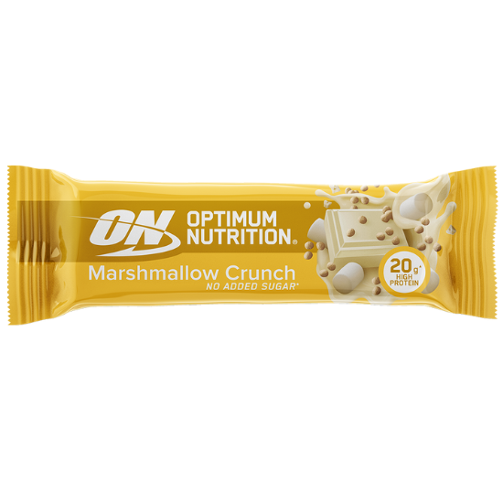Protein Bar, Marshmallow Crunch, 10 bars, Optimum Nutrition - Vitax.ro