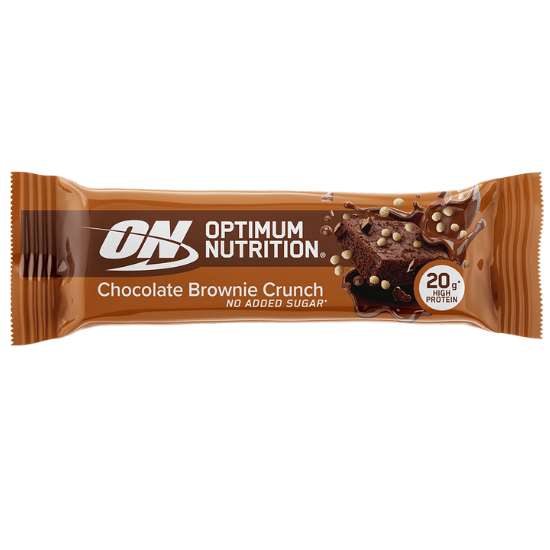 Protein Bar, Chocolate Brownie Crunch, 10 bars, Optimum Nutrition - Vitax.ro