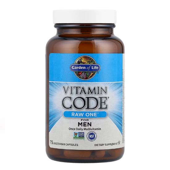 Vitamin Code RAW ONE for Men, 75 vcaps, Garden of Life - Vitax.ro