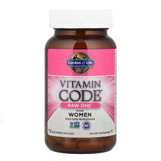 Vitamin Code RAW ONE for Women, 75 vcaps, Garden of Life - Vitax.ro